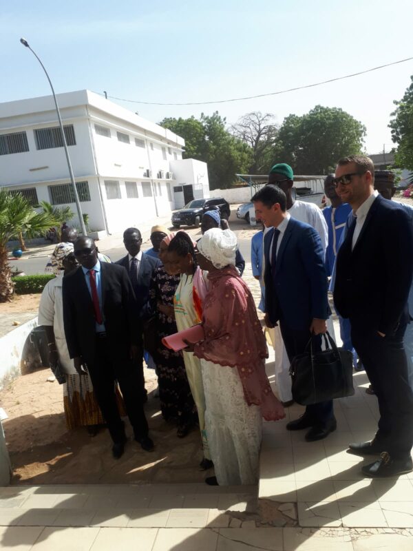 Visite de l’hôpital de Région de Kaolack avec l'équipe Qista